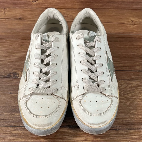 Golden Goose ‘Stardan’ White Leather Sneakers Women’s Size 38 (8) Shoes - Picture 7 of 12
